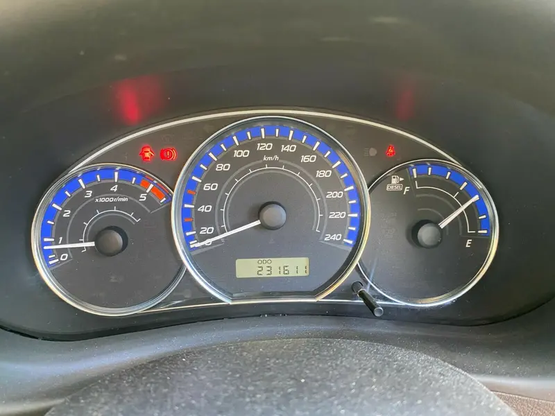 Subaru Forester Turbo Diesel Sh 2008 - 12 Dash Instrument Cluster Manual Speedo 1