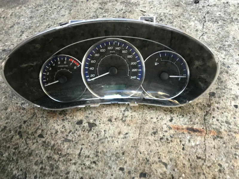 Subaru Forester Wagon Sh Xt Turbo 08 - 12 Dash Instrument Cluster Manual Speedo 1