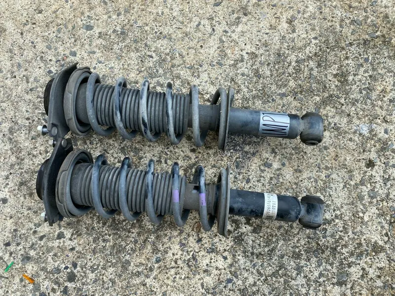 Subaru Impreza 08 - 11 Gh G3 Rear Struts Suspension Springs Shocks Pair Set Back 1