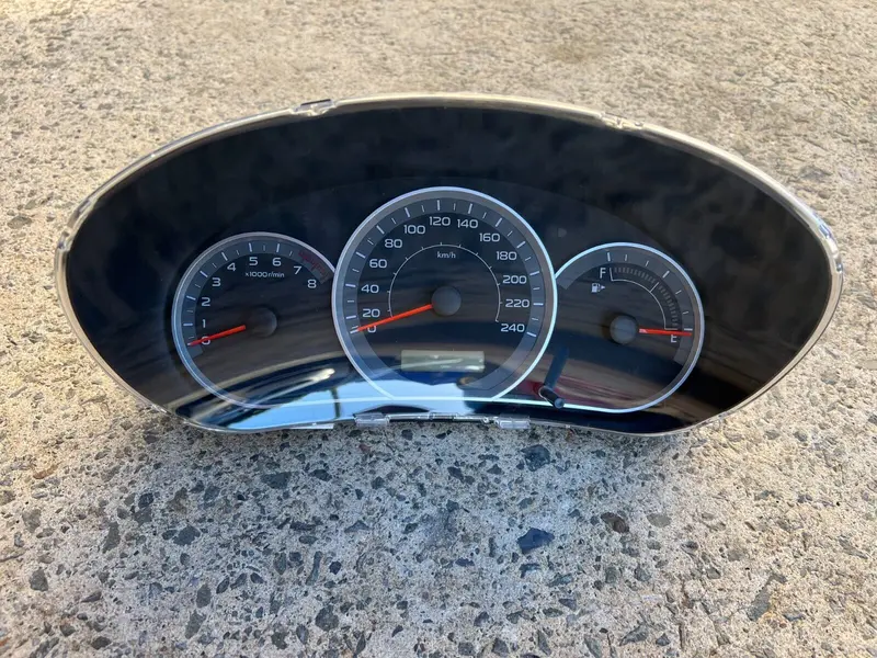 Subaru Impreza 08-11 Gh Instrument Cluster Dash Speedo Display Auto 67,170Kms 1