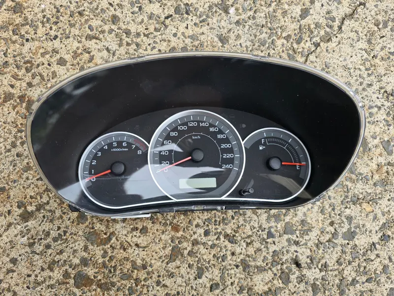 Subaru Impreza 08-11 Gh Rs Instrument Cluster Dash Speedo Display Auto 124,758Km 1