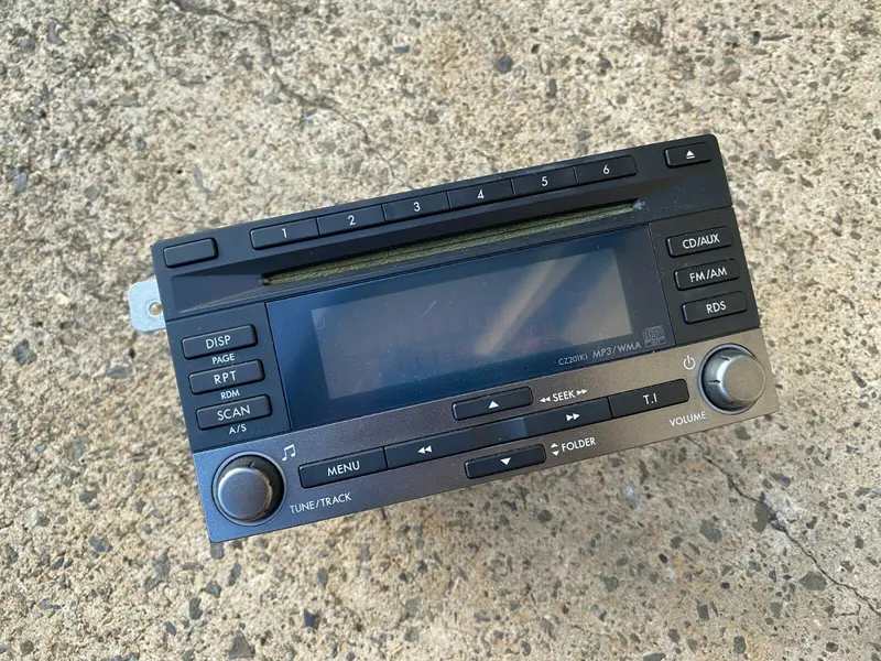 Subaru Impreza 08 - 14 Gh G3 Clarion 6 Staker Cd Player Radio Stereo Aux Cz201k1 1