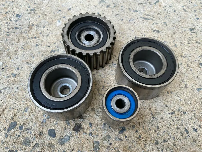 Subaru Impreza 08 - 14 Gh G3 Ej204 Timing Belt Guide Drive Pulley Gears Gear Kit 1