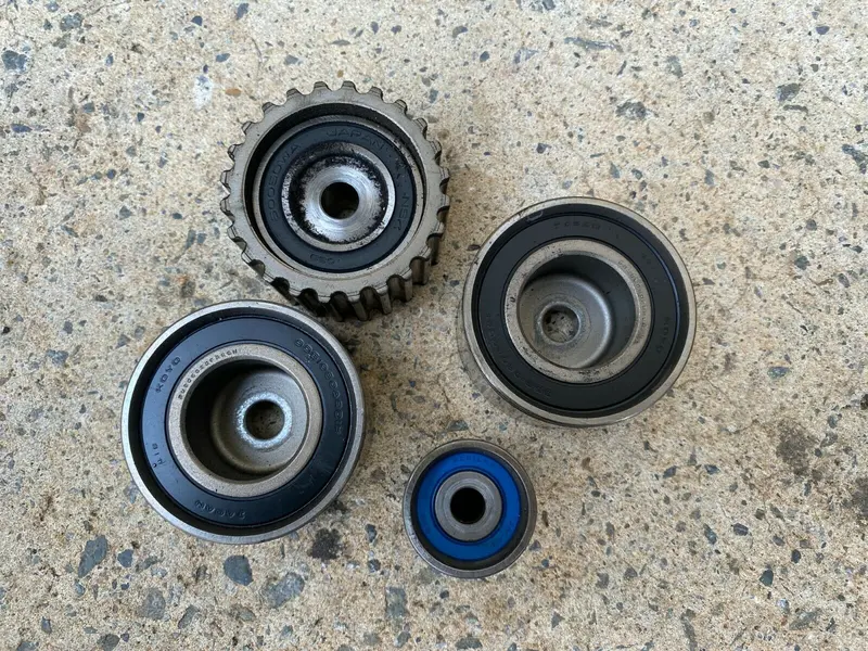 Subaru Impreza 08 - 14 Gh G3 Ej204 Timing Belt Guide Drive Pulley Gears Gear Kit 2