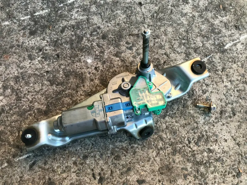 Subaru Impreza 08 - 14 Gh G3 Rear Windscreen Wiper Motor Mechanism Window Sti 1