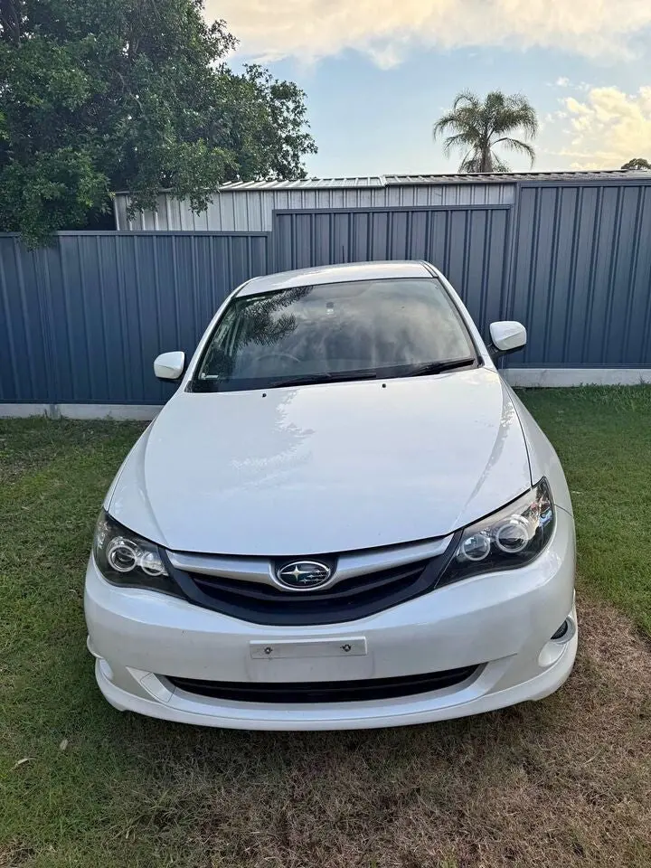 Subaru Impreza 2007 - 11 Gh Ge Rs Factory Bonnet White 37J Genuine Oem Good Cond 2