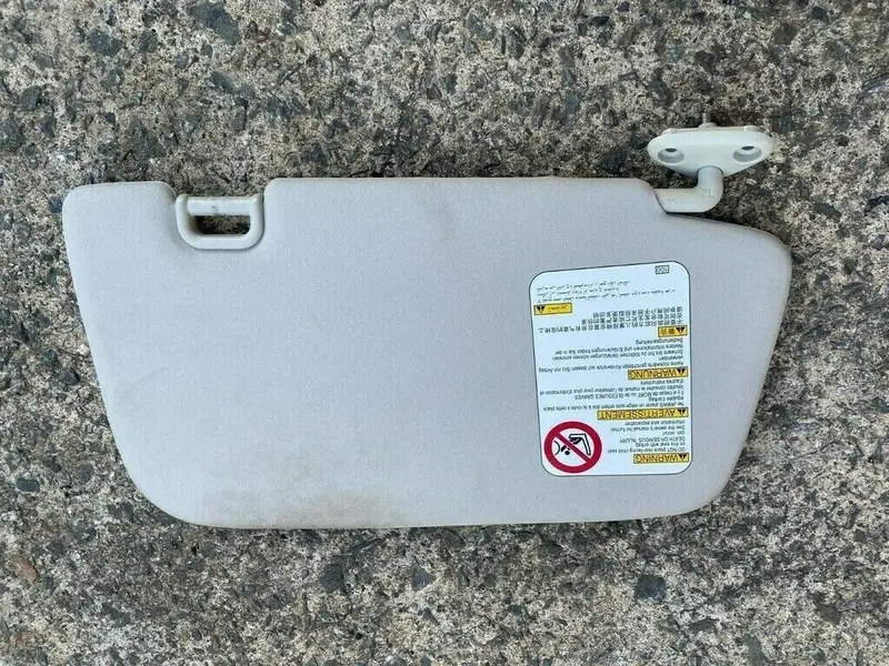 Subaru Impreza 2008 - 2014 Gh G3 Rs Wrx Driver Sun Visor Shade Shield Genuine Rh 1
