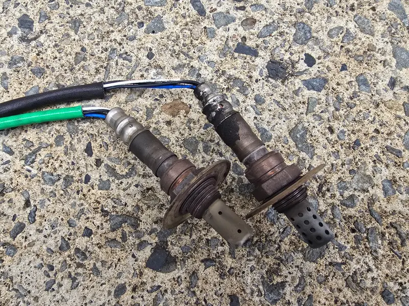 Subaru Impreza Gh 07 - 11 Factory Exhaust O2 Oxygen Sensors Pair Genuine Denso 2