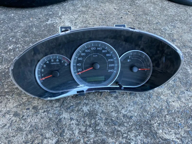 Subaru Impreza Gh G3 08 - 14 Dash Instrument Cluster Speedo Low 100,000Km Manual 1