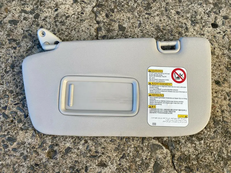 Subaru Impreza Gh G3 2007 -14 Wrx Interior Passenger Sun Visor Shields Shades Visors 1