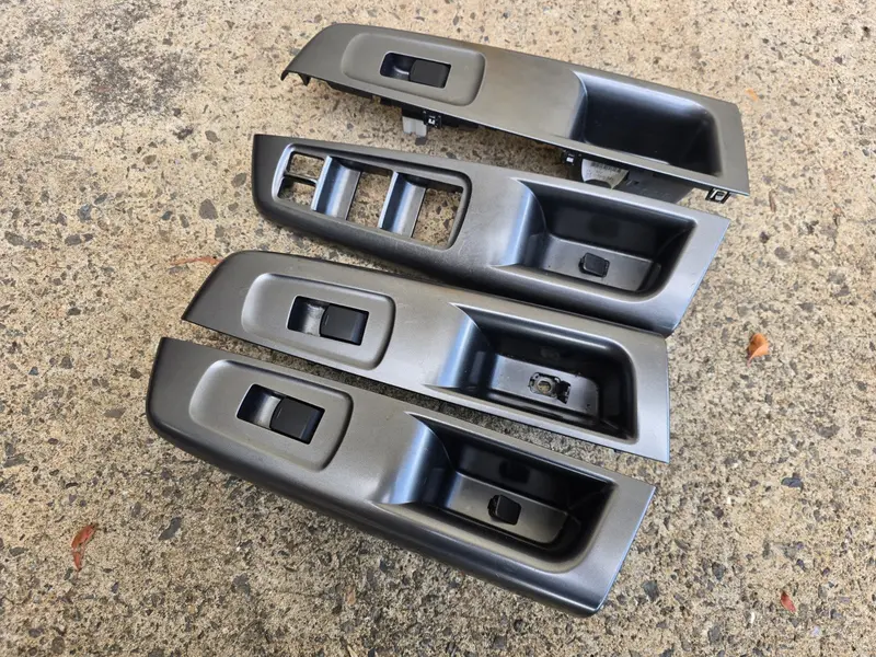Subaru Impreza Gh G3 Rs Wrx 2007 -14 Interior Door Arm Rest Grab Handle Trim Set 1