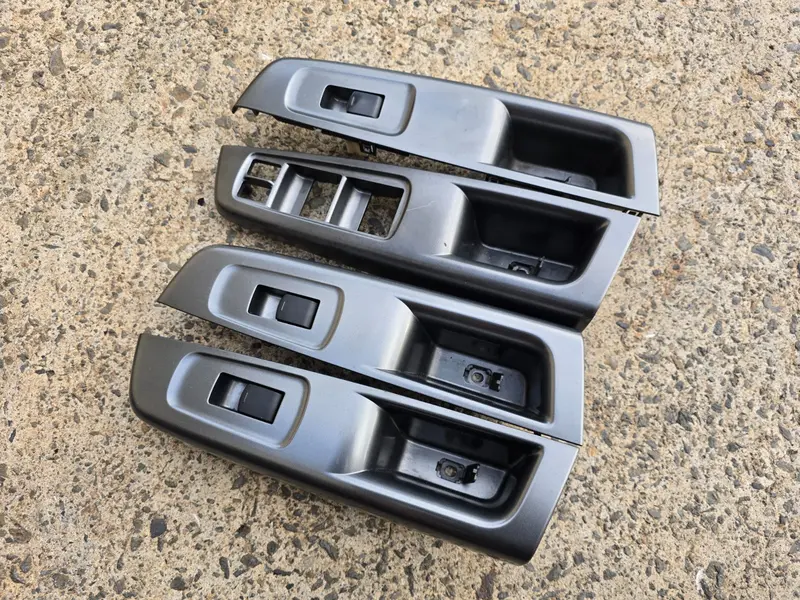 Subaru Impreza Gh G3 Rs Wrx 2007 -14 Interior Door Arm Rest Grab Handle Trim Set 1