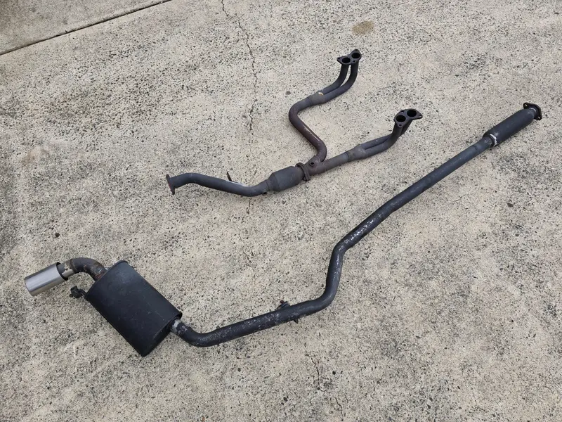 Subaru Impreza Gh Rs 07 -11 Aftermarket Headers Exhaust System Pipe Muffler Tip 1