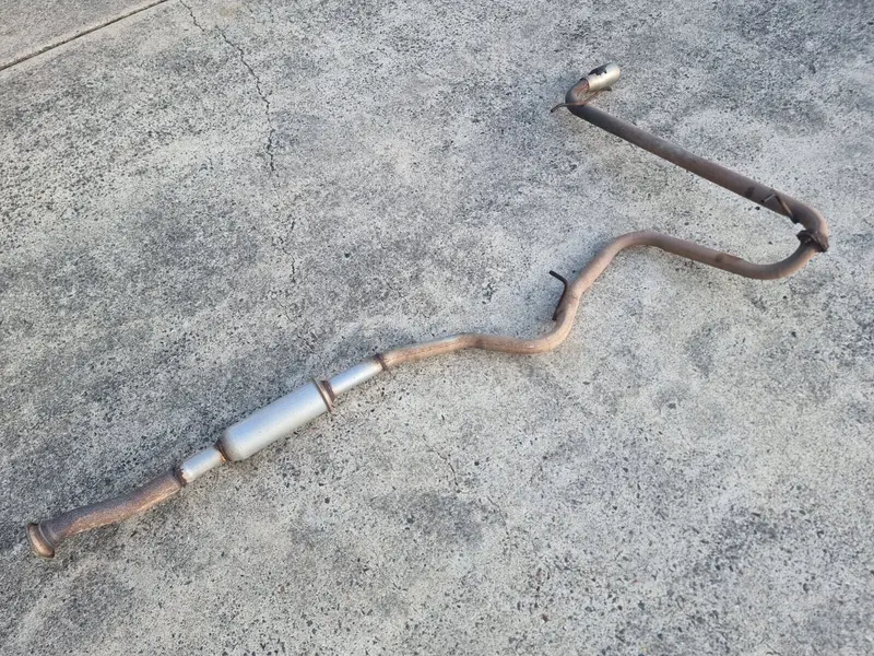 Subaru Impreza Gh Rs 08 -11 Aftermarket Cat Back Exhaust System Pipe Muffler Tip 1