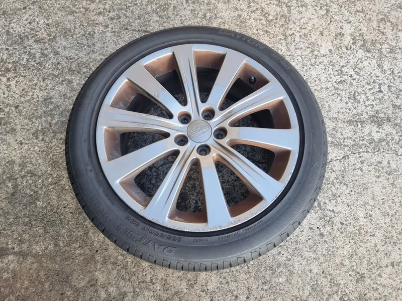 Subaru Impreza Gh Rs 08 -11 Factory 17" Inch Spare Wheel Rim Mag Tyre 205/50 R17 1