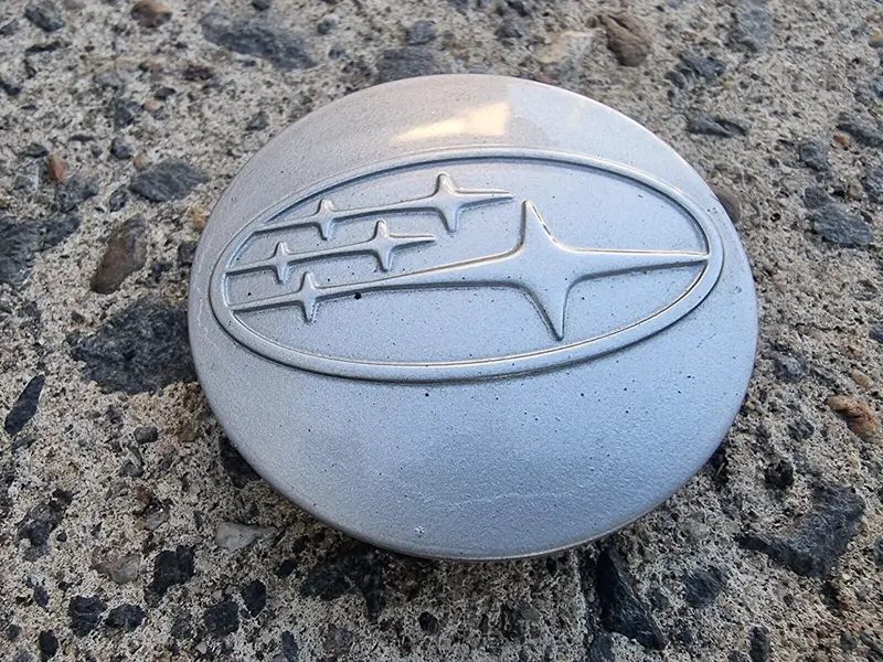 Subaru Impreza Gh Rs 2007 - 2011 Alloy Wheel Center Centre Cap Genuine Silver 1