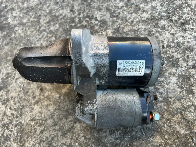 Subaru Impreza Gh Rs Wrx 08 - 11 Factory Starter Motor 2330 Aa560 36 Genuine Oem 1