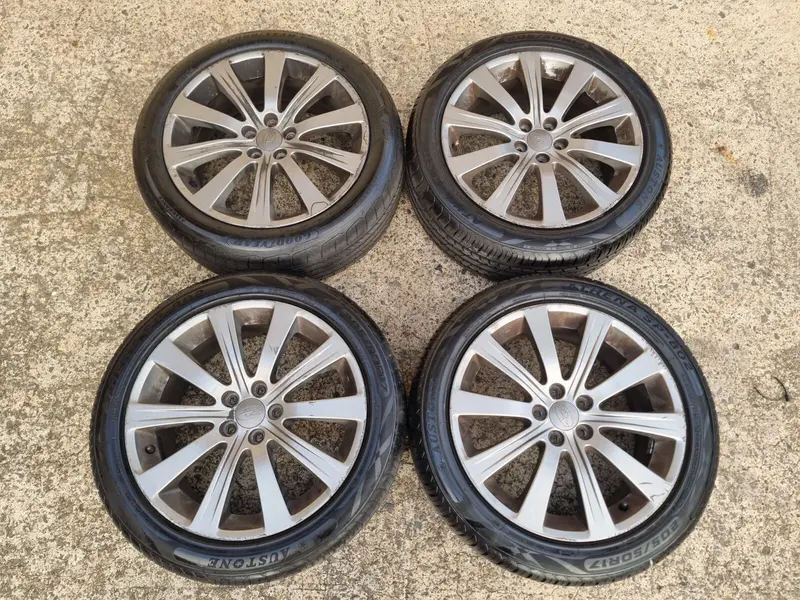 Subaru Impreza Gh Rs Wrx 2008 -14 Factory Wheels Set Tyres Rims Mags 205/50 R17" 1