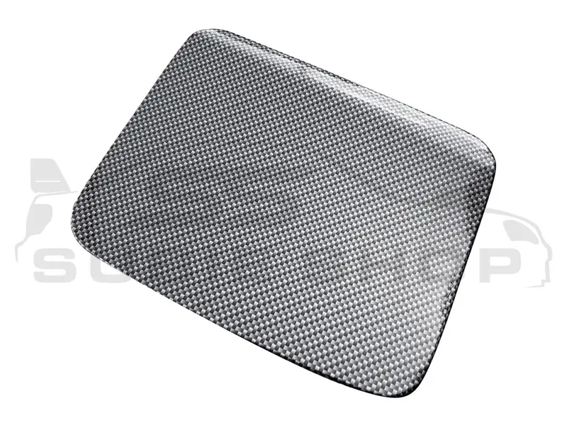 Subaru Impreza Hatch 08 - 11 Gh G3 Wrx Rs Carbon Fiber Wrapped Petrol Door Lid 2