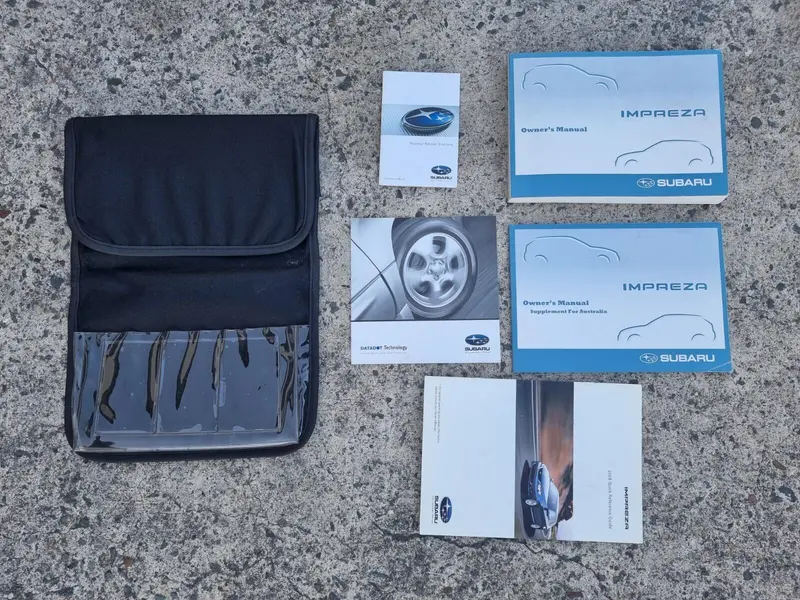 Subaru Impreza Rs 2007 -11 Factory Owners Manual Booklet Wallet Book Set Genuine 1