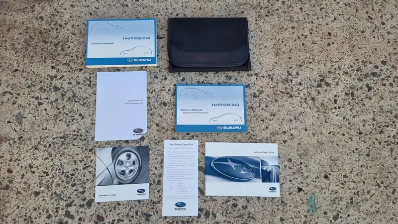 Subaru Impreza Rs 2008 -11 Factory Owners Manual Booklet Wallet Book Set Genuine 1