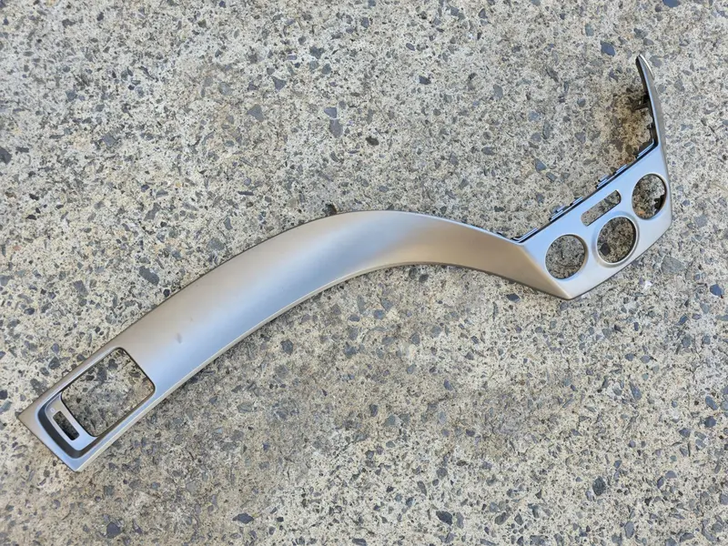 Subaru Impreza Rs Wrx 07 - 11 Dash Fascia Climate Control Surround Trim Grey Oem 1