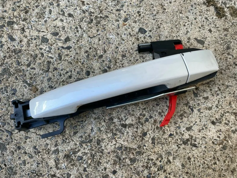 Subaru Impreza Wrx 08 - 14 G3 Door Grab Handle Left Rear Passenger Latch White 1