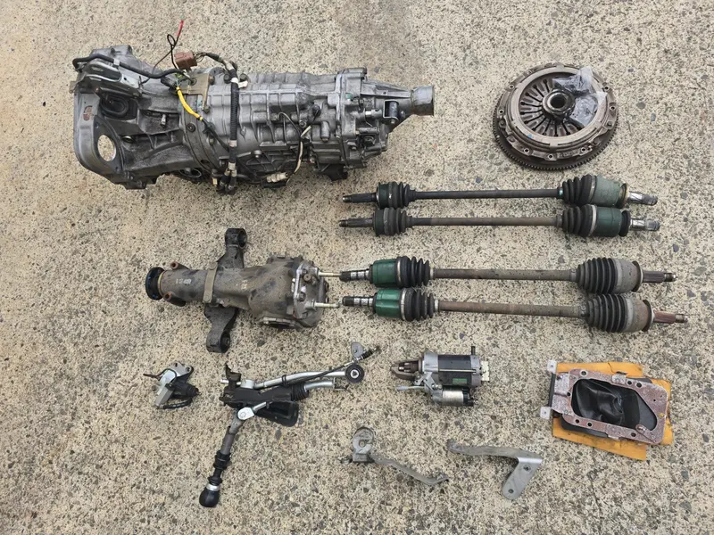 Subaru Impreza Wrx G3 6 Speed Manual Transmission Kit Gearbox Wrx 222Kms Ty856 1
