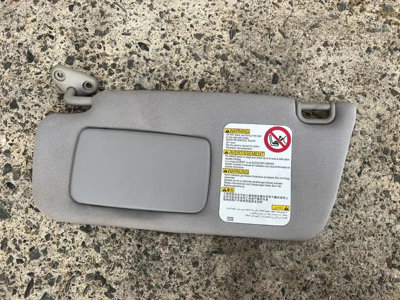 Subaru Impreza Wrx Gd Gdb 05 - 07 Left Passenger Sun Visor Shade Lh Genuine Oem 1