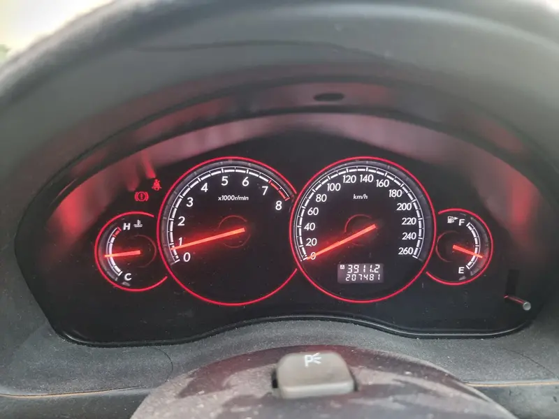 Subaru Liberty 2003 - 06 Gen 4 H6 Spec B 6 Speed Manual Instrument Cluster 207Km 2