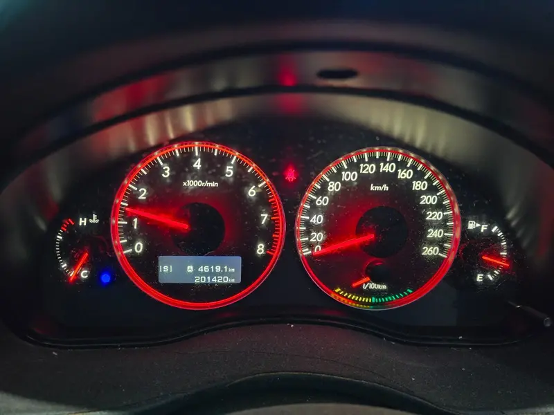 Subaru Liberty 2006 - 09 Gen 4 Spec B Gt 6 Speed Manual Instrument Cluster 201Km 1