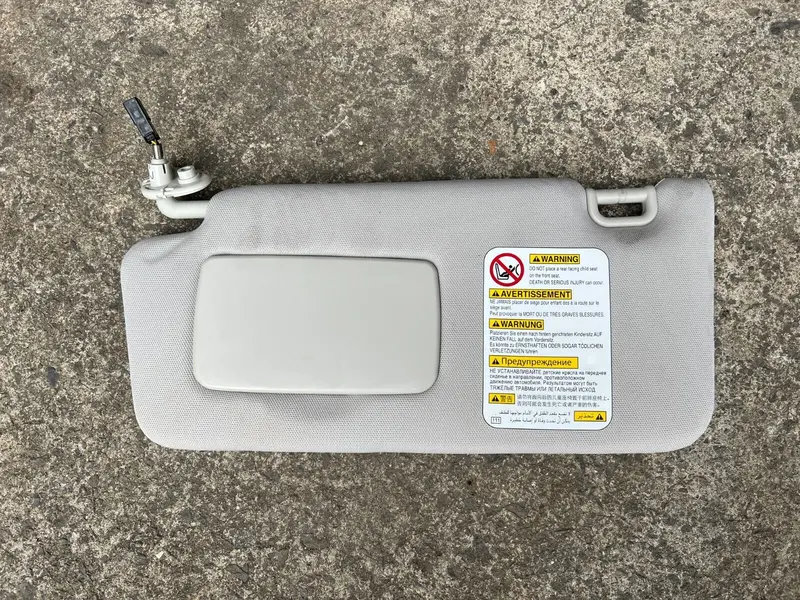 Subaru Liberty  2012 - 2013 Bm Gen 5 Passenger Sun Visor Shade Shield Genuine Lh 1