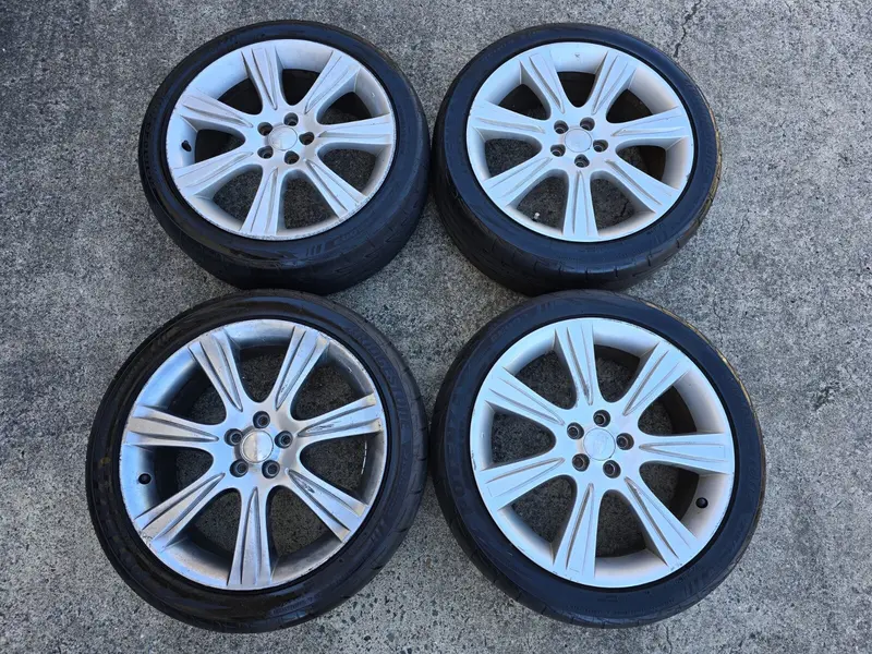 Subaru Liberty Gen 4 2003 - 06 Series 1 H6 Factory Wheels Set Tyres 215/45 R18" 1
