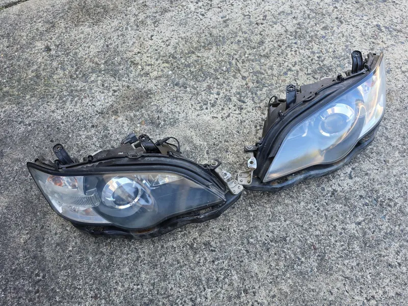 Subaru Liberty Gen 4 Outback 03 - 06 Factory Headlight Headlights Lamp Pair Led 1