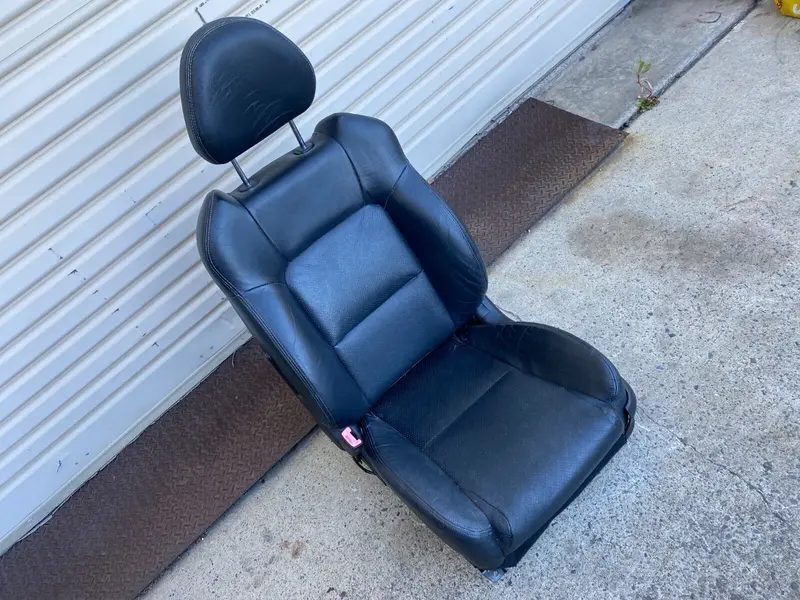 Subaru Liberty Gen 4 Outback 03 - 06 Passenger Electric Leather Seat Lh Black 1