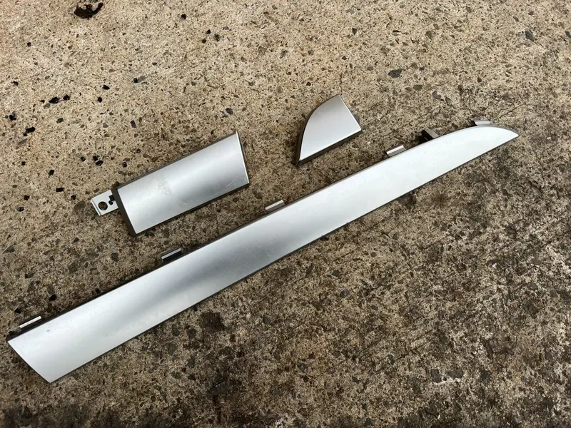 Subaru Liberty Gen 5 2009 -  2012 Dash Trim Cover Panels Pieces Chrome Plastic 1