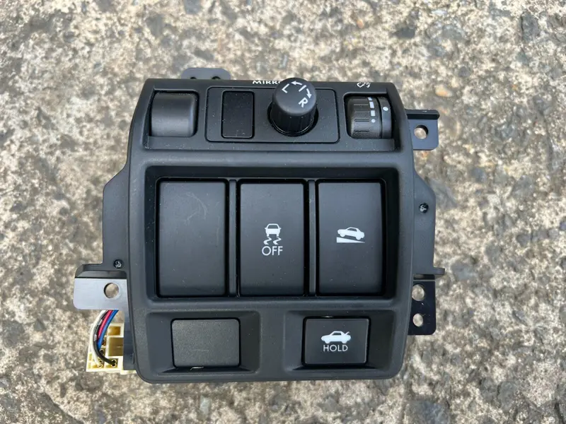 Subaru Liberty Gen 5 2012 - 13 Dash Switch Traction Button Mirror Control Panel 1