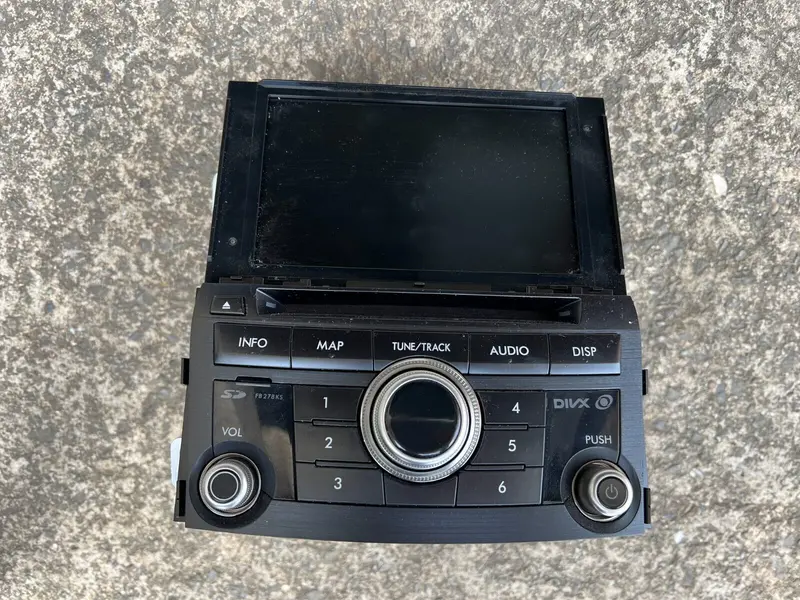 Subaru Liberty Gen 5 2012 - 13 Double Din Stereo Bluetooth Head Unit Fascia Aux 1