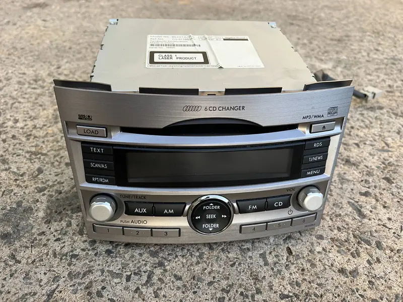 Subaru Liberty Gen 5 Liberty 09 - 12 Factory Stereo Radio Cd Player 86201Aj200 1