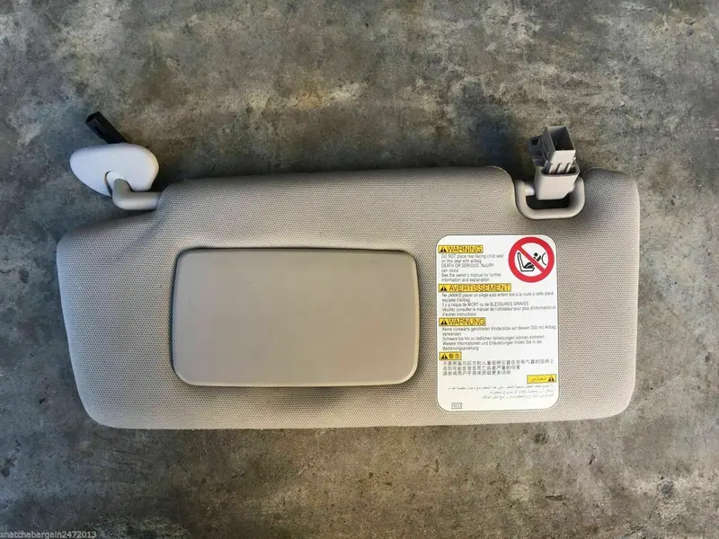 Subaru Liberty Gt Gen 4 2003 - 2006 Genuine Left Passenger Side Sun Visor Shade 2