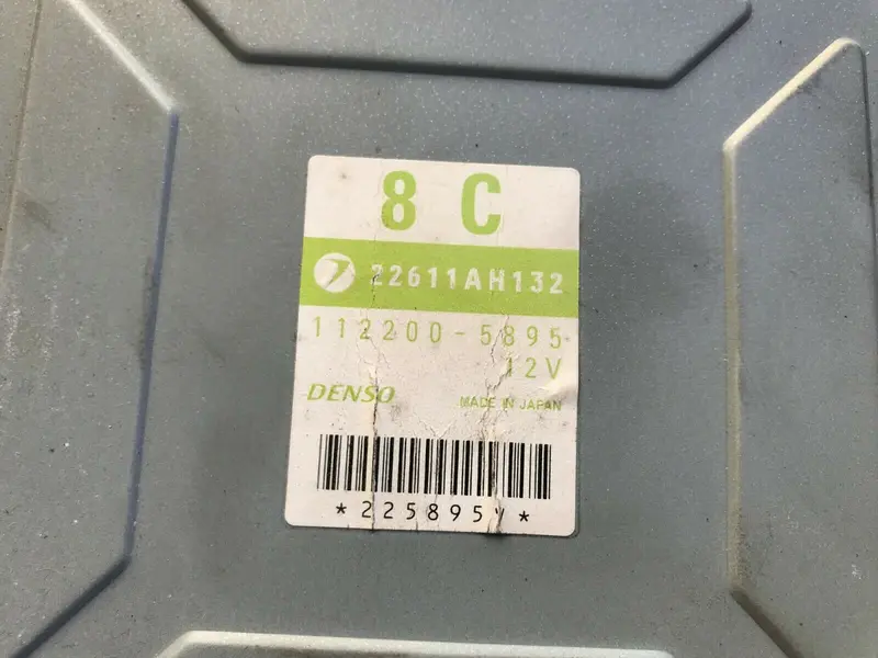 Subaru Liberty Gt Gen4 Bp 03 - 06 Ecu Main Computer Brain Denso 8C 22611Ah132 2