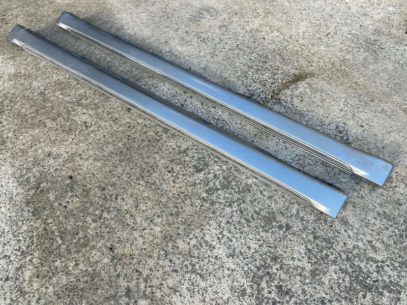 Subaru Liberty Gt H6 Spec B 03-09 Factory Side Skirts Chrome Strip Silver 45A 1