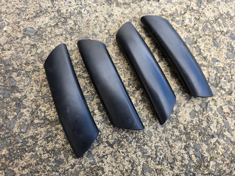 Subaru Liberty Gt Outback H6 03 - 09 Interior Inner Door Grab Handles Set Black 1
