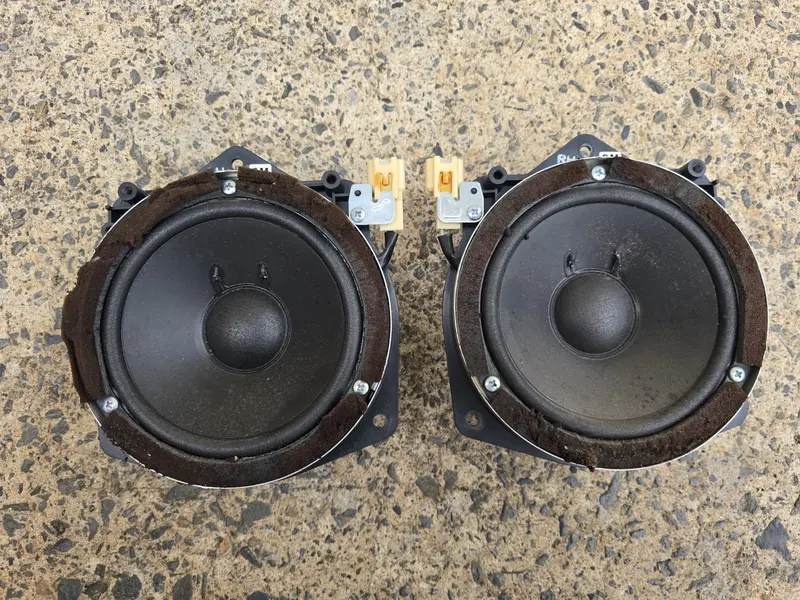 Subaru Liberty Gt Spec B 03-09 Factory Mcintosh Front Door Speaker Pair Set 1
