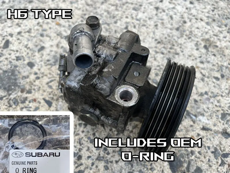 Subaru Liberty H6 Ez30 2003 - 09 Power Steering Pump Unit + O Ring Genuine 1