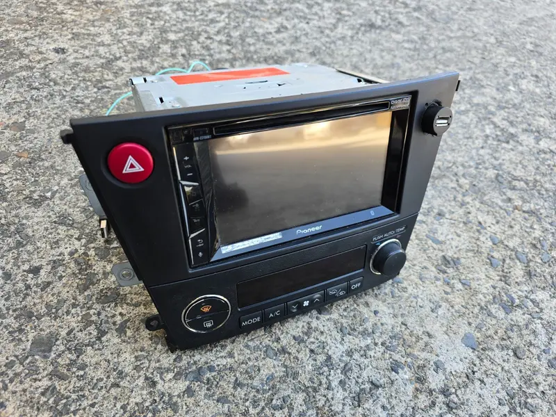 Subaru Liberty Outback 03 -06 Double Din Fascia Touch Screen Head Unit Bluetooth 1