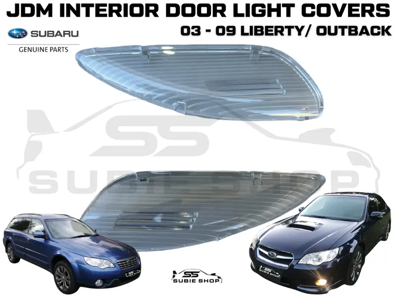Subaru Liberty Outback 03-09 Door Trim Interior Lower Lamp Light Cover Clear Jdm 1