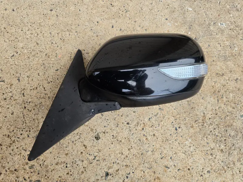 Subaru Liberty Outback 06 -09 Gen4 Passenger Side Electric Mirror Black 32J Left 1