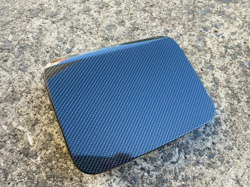 Subaru Liberty Outback Gen 4 03 - 09 Carbon Fiber Wrapped Petrol Door Lid Panel 1