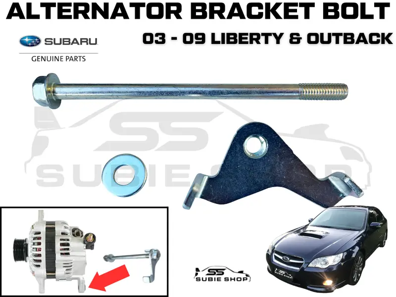 Subaru Liberty Outback Gen 4 03 - 09 Ej20 Ej25 Alternator Bracket Bolt Tensioner 1